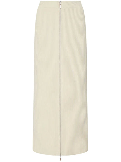 Wool-Cashmere Skirt