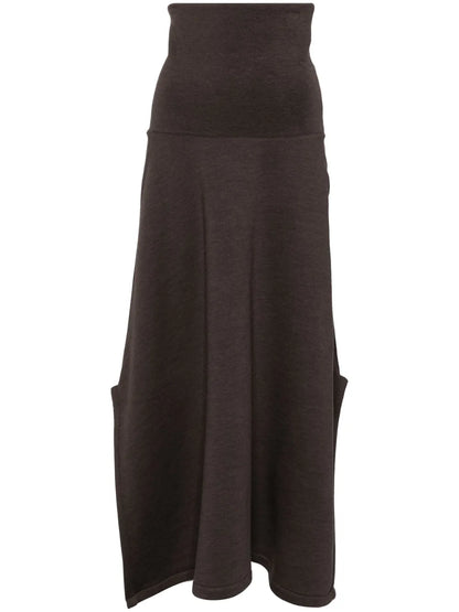 High-Rise A-Line Skirt