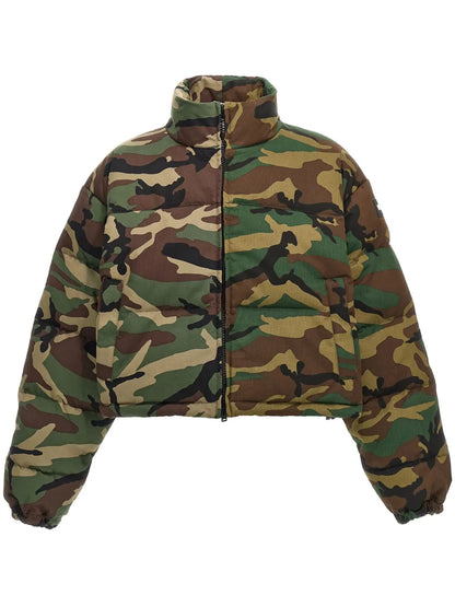 Camouflage Puffer Jacket