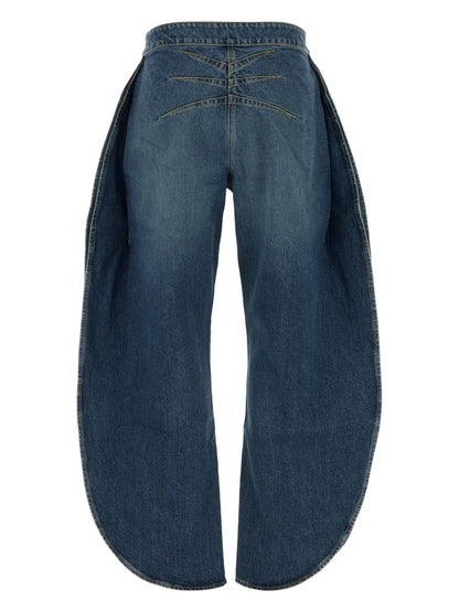 Round-Cut Jeans