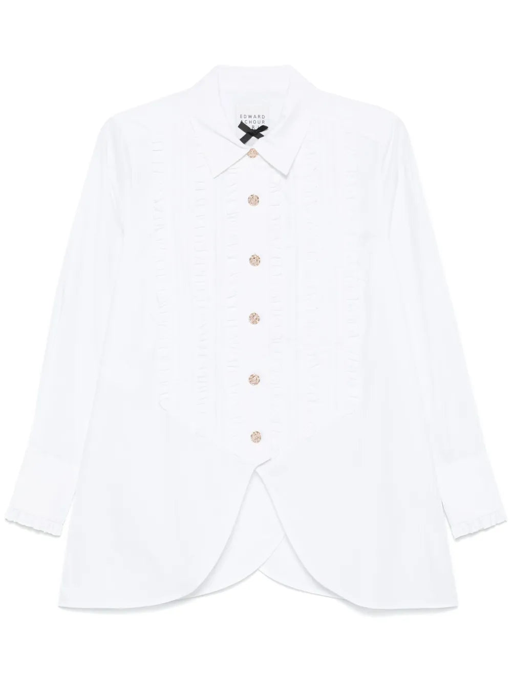 Ruffle-Detail Shirt