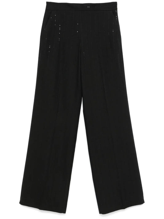 Sequin-Detailing Trousers