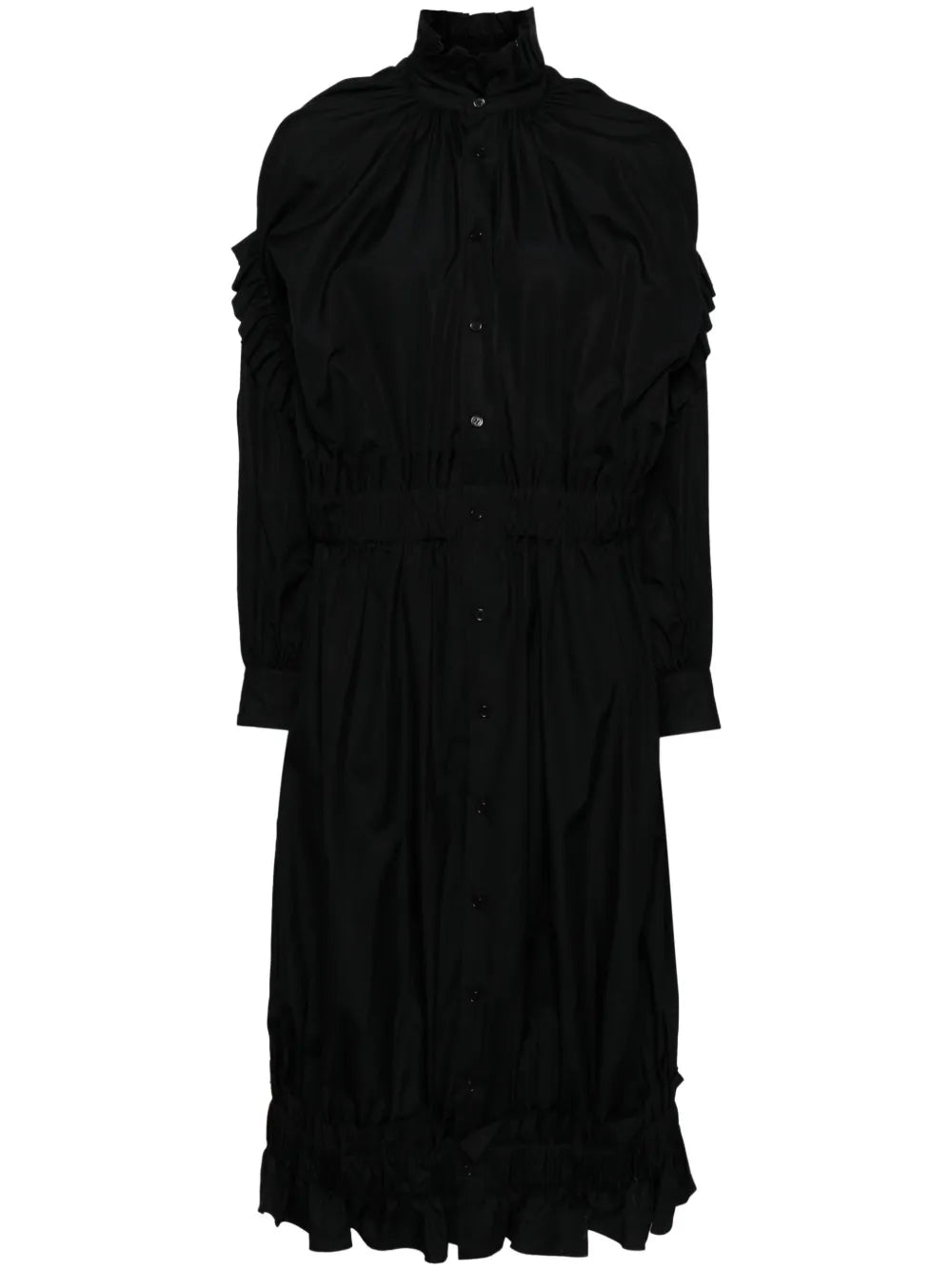 Ruffle-Detail Dress