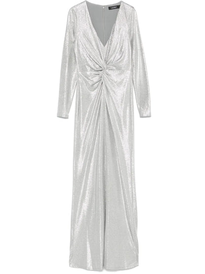 Twist-Detail Gown