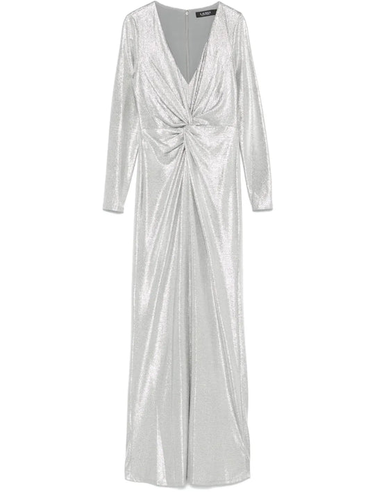 Twist-Detail Gown