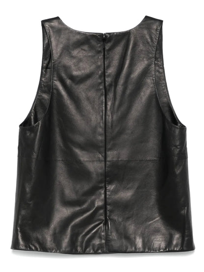 Leather Top