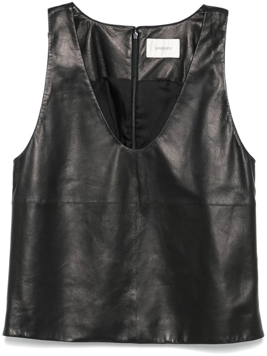 Leather Top