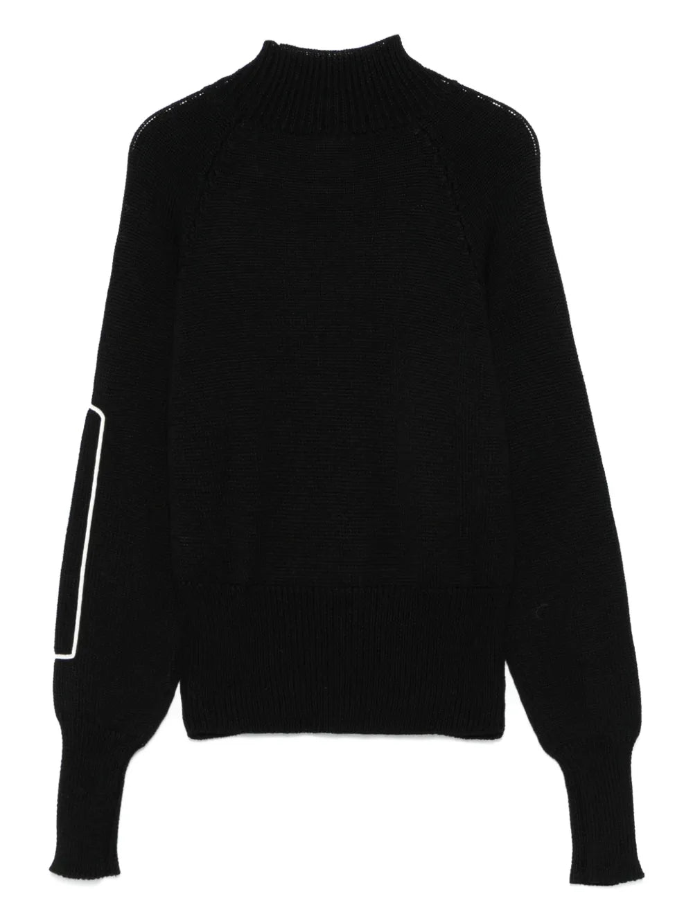 Embroidered-Detail Sweater