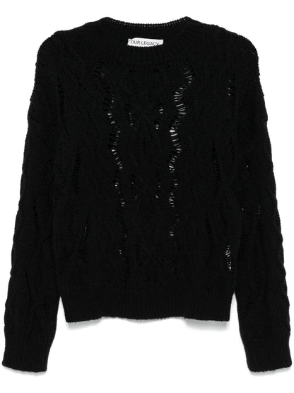 Cable-Knit Sweater