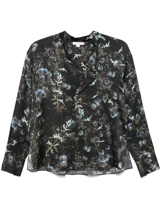 Thistle Silk Blouse