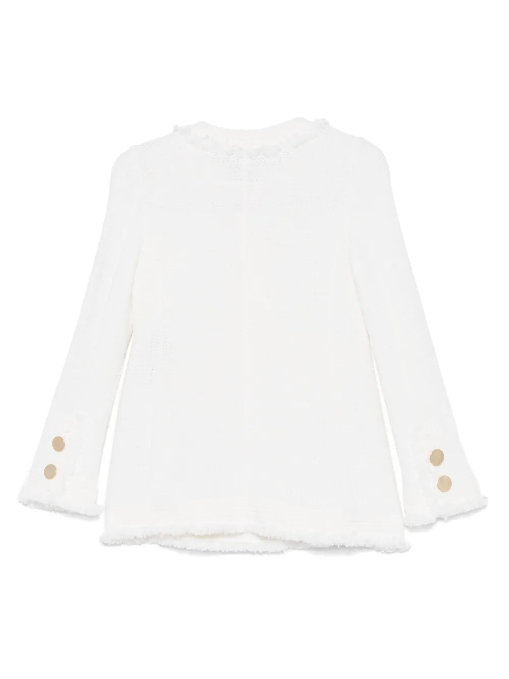 Fringed Cardigan