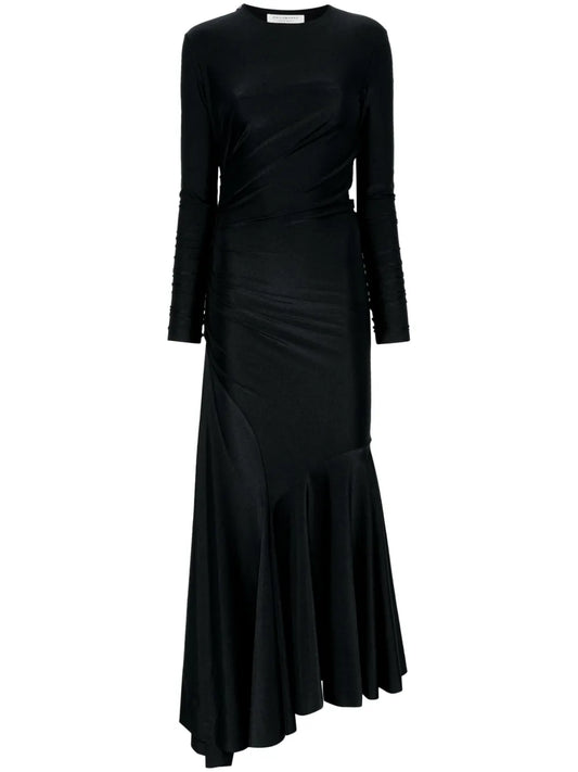 Asymmetrical Midi Dress