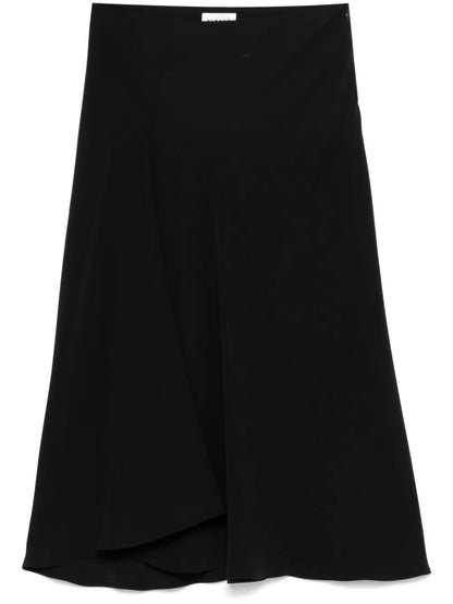 Poker Midi Skirt