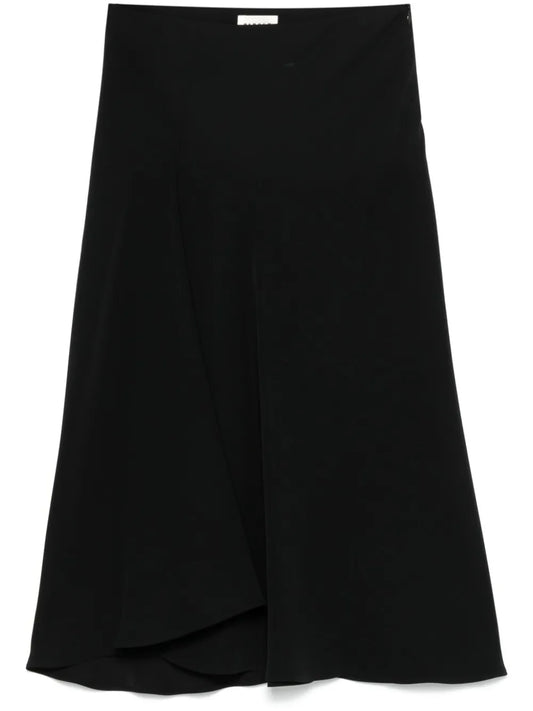 Poker Midi Skirt