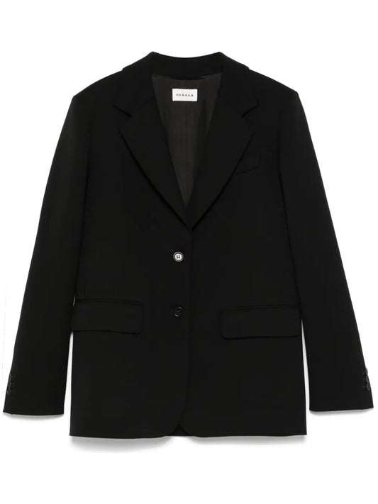Twill-Weave Blazer