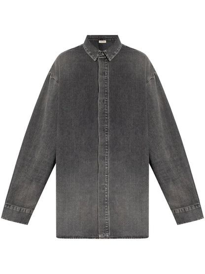 Vented Denim Shirt