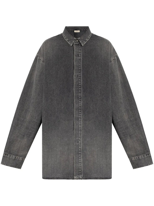 Vented Denim Shirt