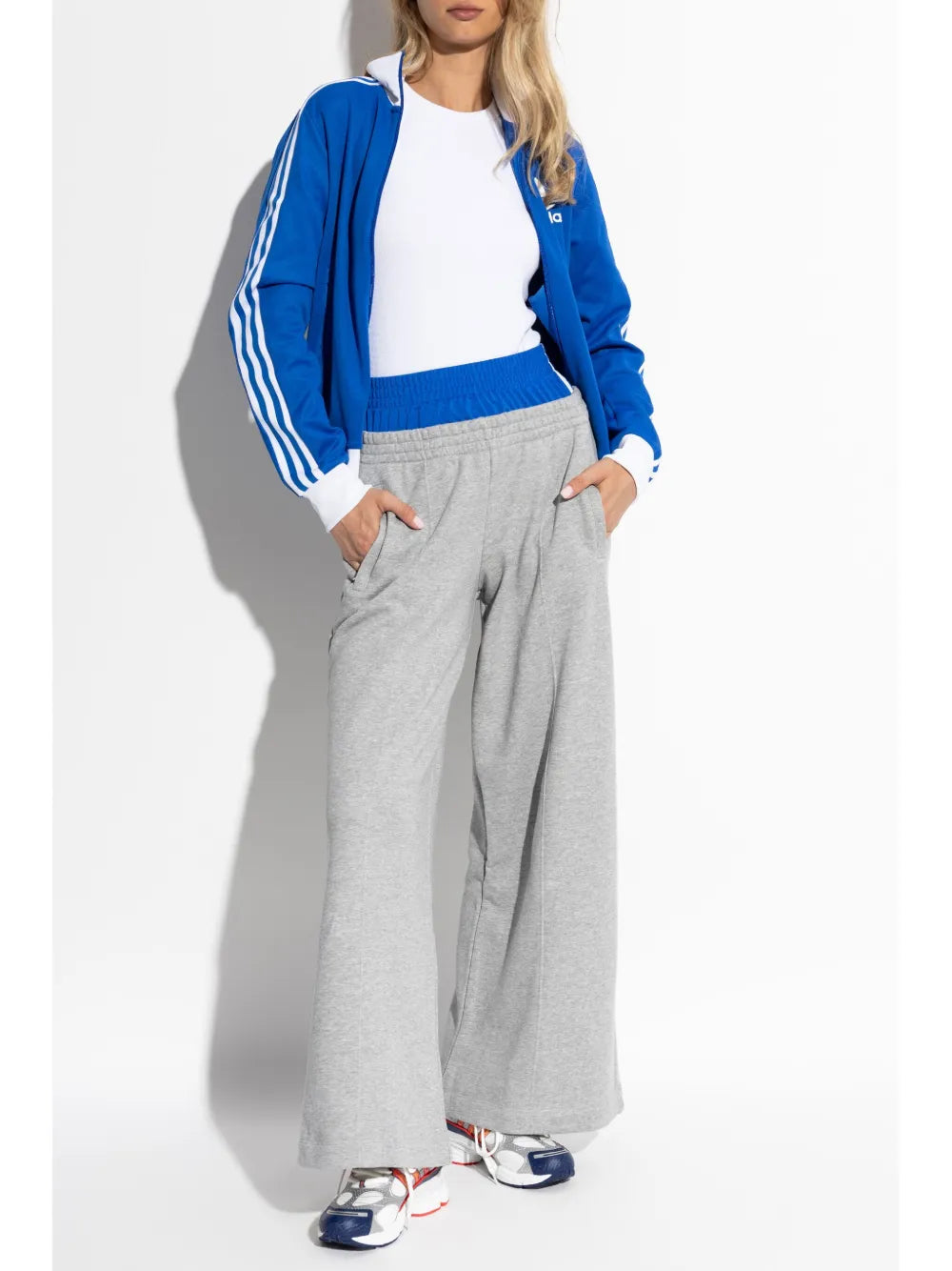 Double-Layer Cotton Track Pants