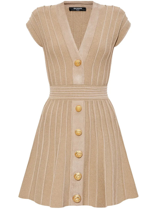 Ribbed Mini Dress