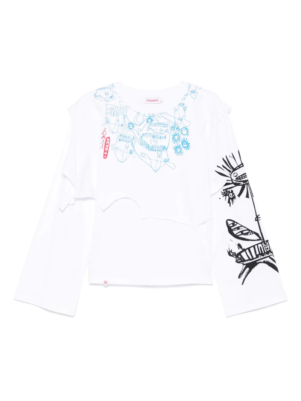 Printed Long-Sleeve T-Shirt