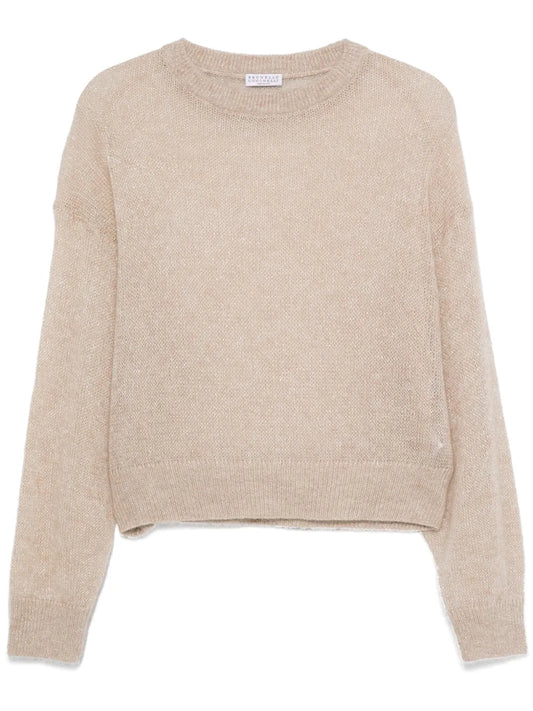 Metallic-Thread Sweater