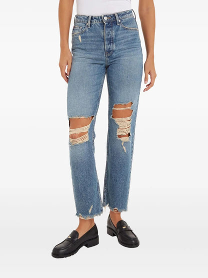 Ripped Detailing Jeans