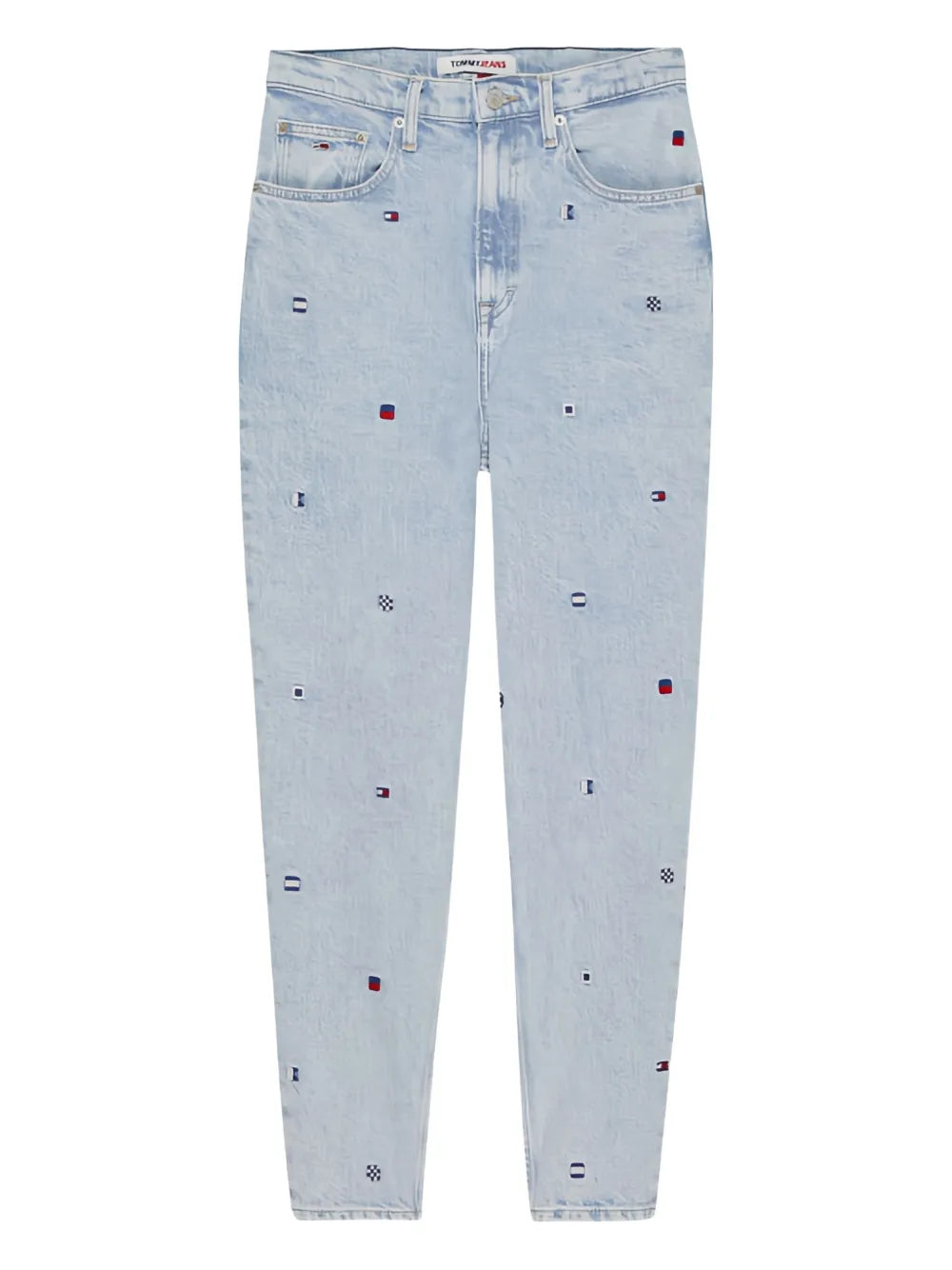 Tapered-Leg Jeans