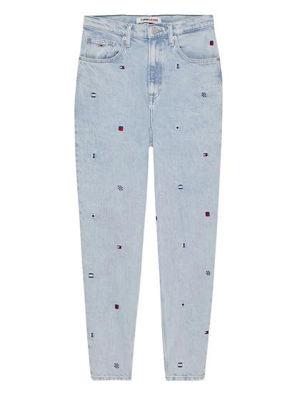 Tapered-Leg Jeans
