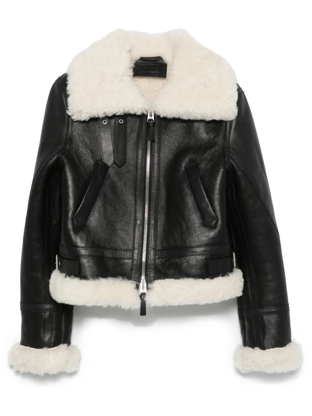 Shearling-Trim Jacket