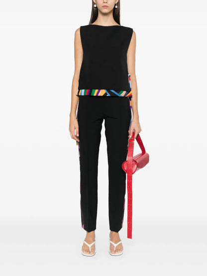 Iride-Print Trousers