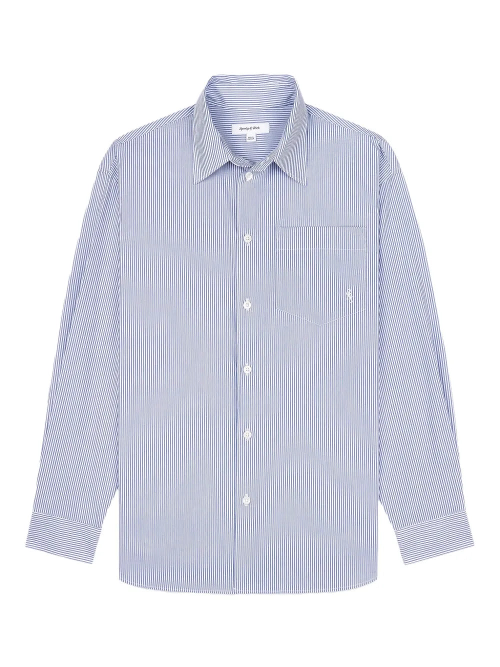 Striped Button-Up Shirt