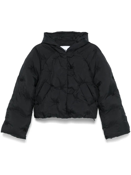 Monogram-Embroidered Puffer Jacket