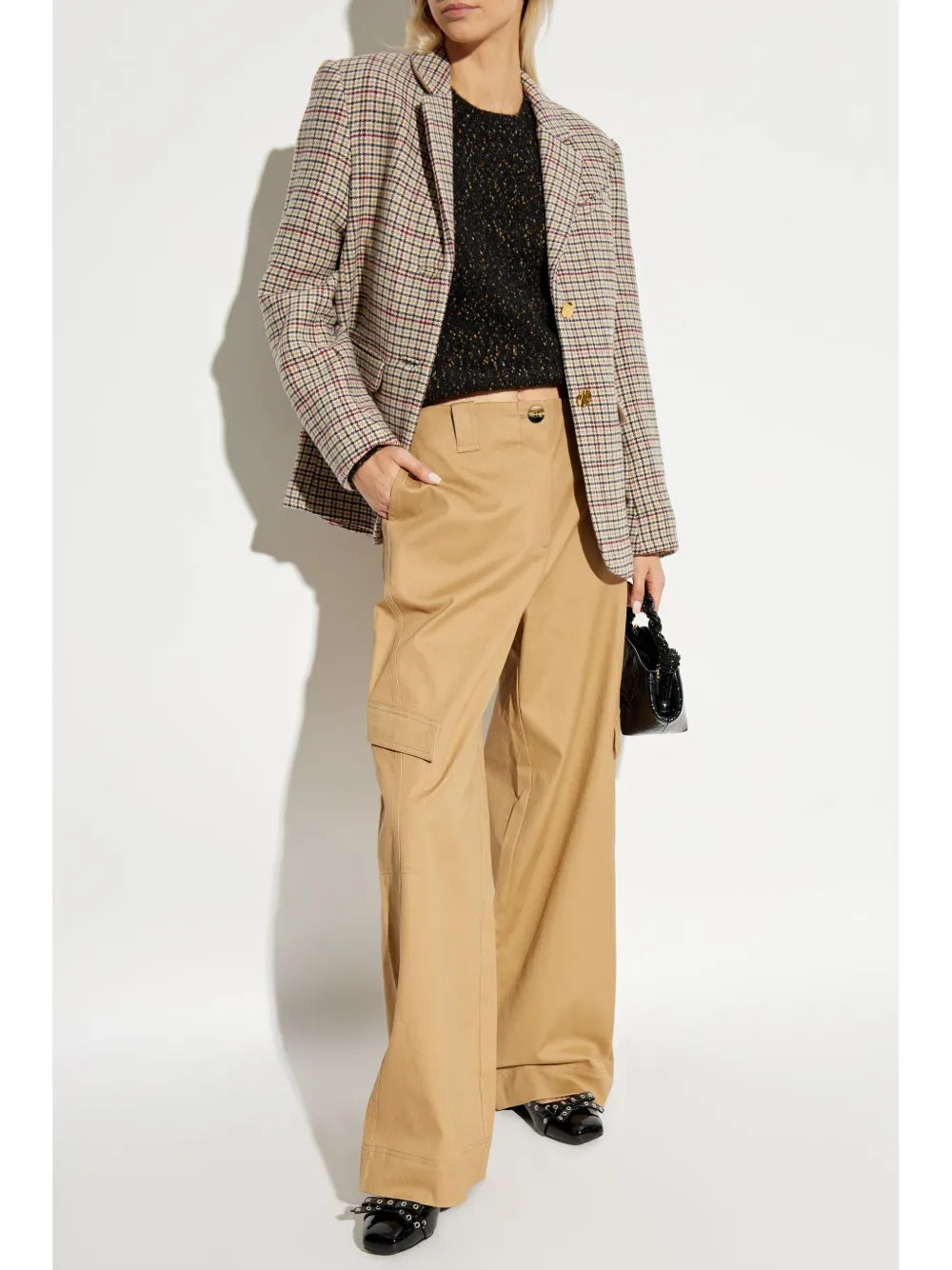 Checked Blazer