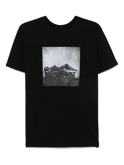 Joe Rubberman-Print T-Shirt
