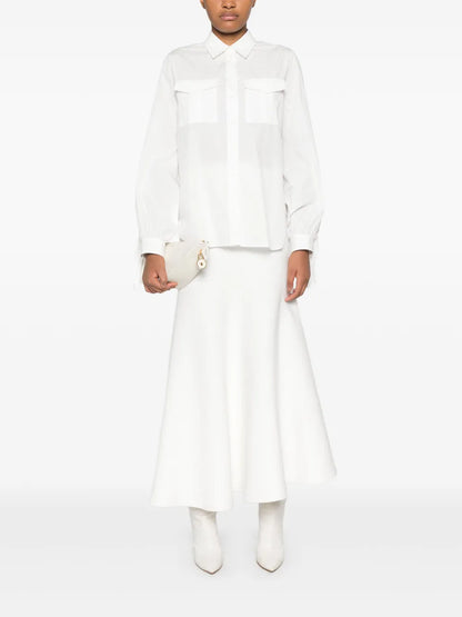 Fringe-Detailed Shirt