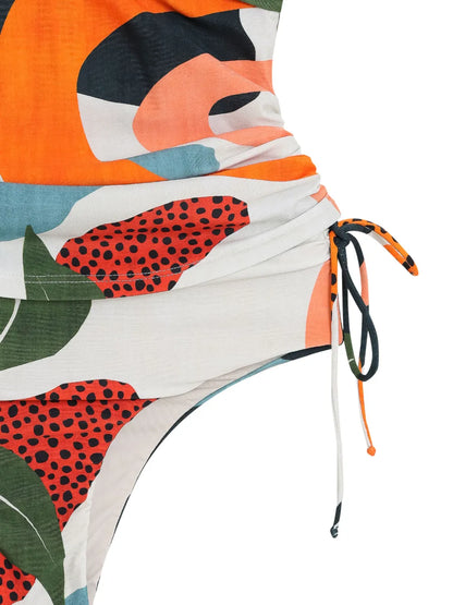 Tankini Bruma Abstract-Print Swimsuit