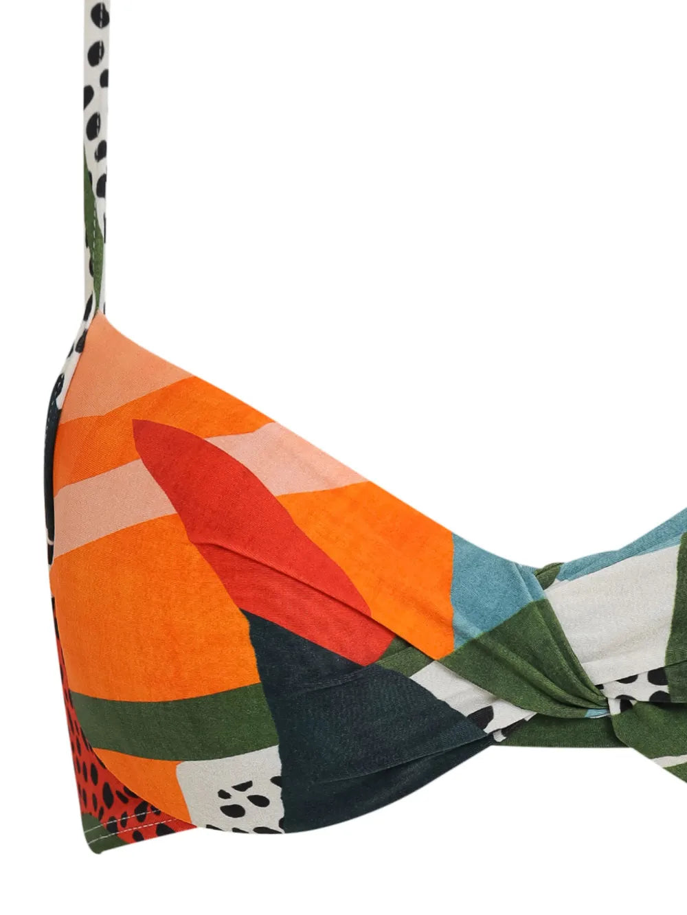 Cassis Waikiki Abstract-Print Bikini Set