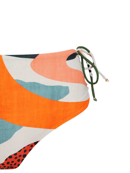 Marcela Abstract-Print Bikini Set