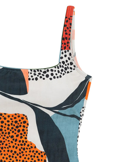 Hapuna Abstract-Print Swimsuit
