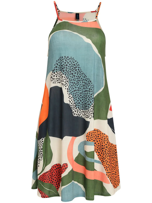 Isis Printed Dress