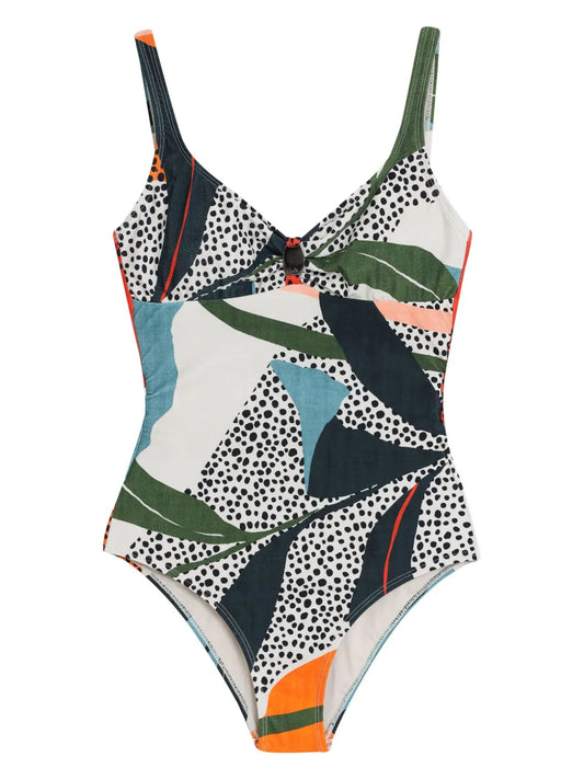 Roberta Printed Swimsuit