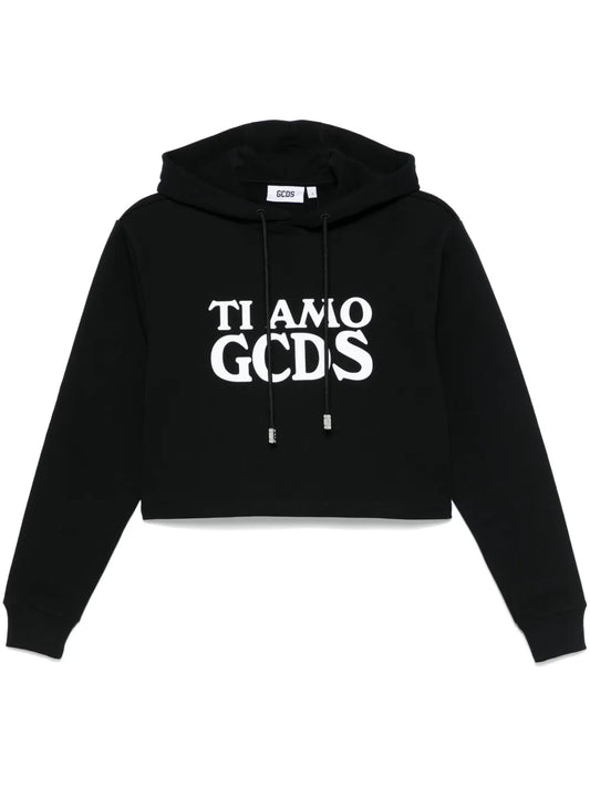 Ti Amo Cropped Hoodie