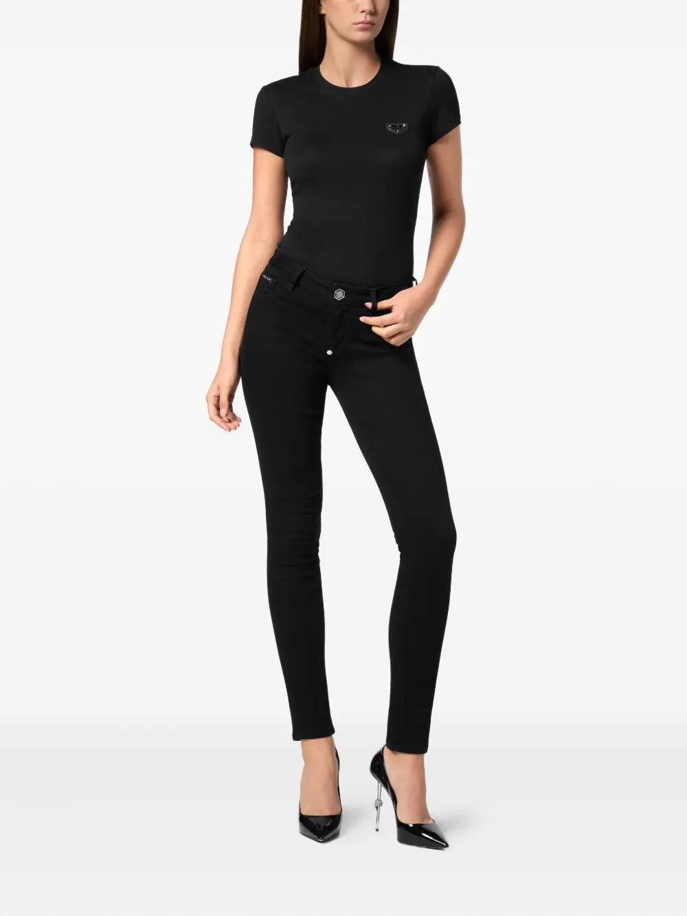 Logo-Patch Jeggings