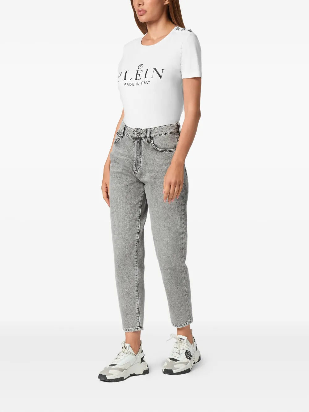 Logo-Appliqué Jeans