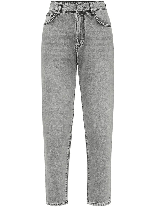 Logo-Appliqué Jeans