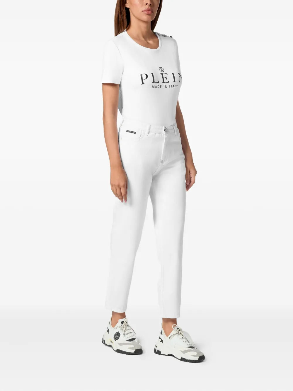 Logo-Plaque Jeans
