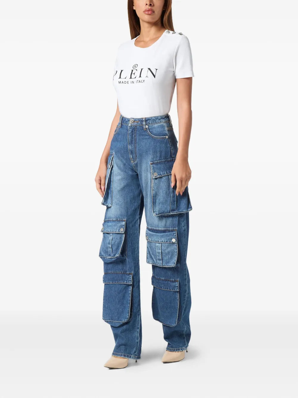 Cargo-Pocket Jeans