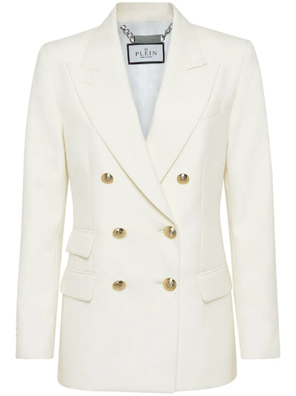 Marine-Fit Wool Blazer