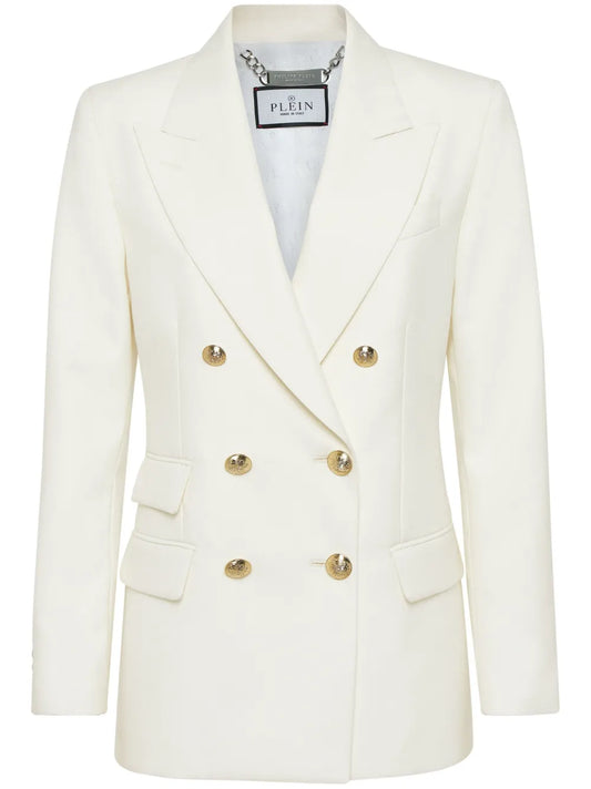 Marine-Fit Wool Blazer