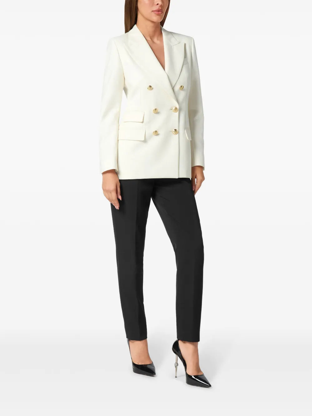 Marine-Fit Wool Blazer